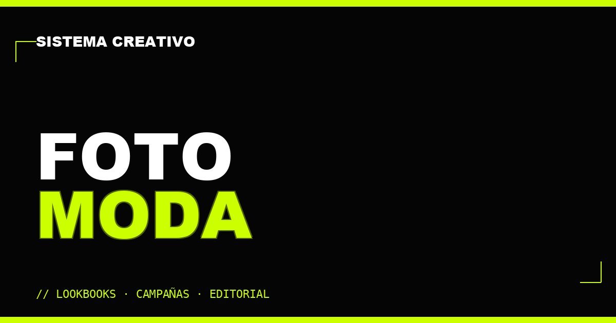 Fotógrafo de moda en CDMX — lookbooks, campañas y editorial — Sistema Creativo