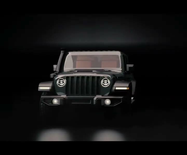 Render 3D de vehiculo — video de producción real de Sistema Creativo